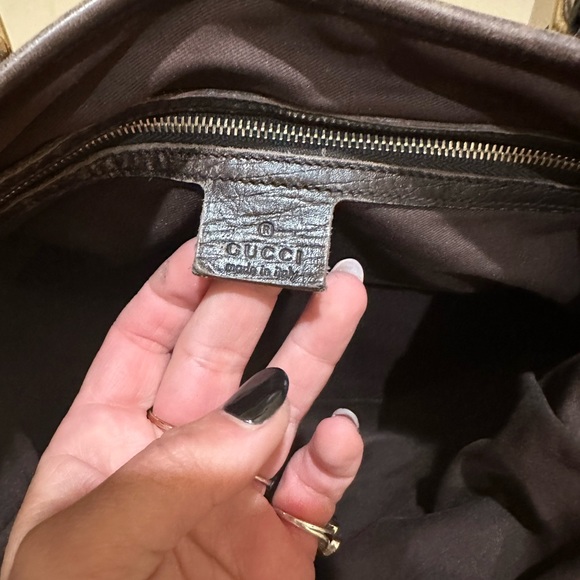 Gucci Sherri Line GG Padlock Tote with Charms - Picture 13 of 16